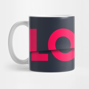 Love in cut Mug